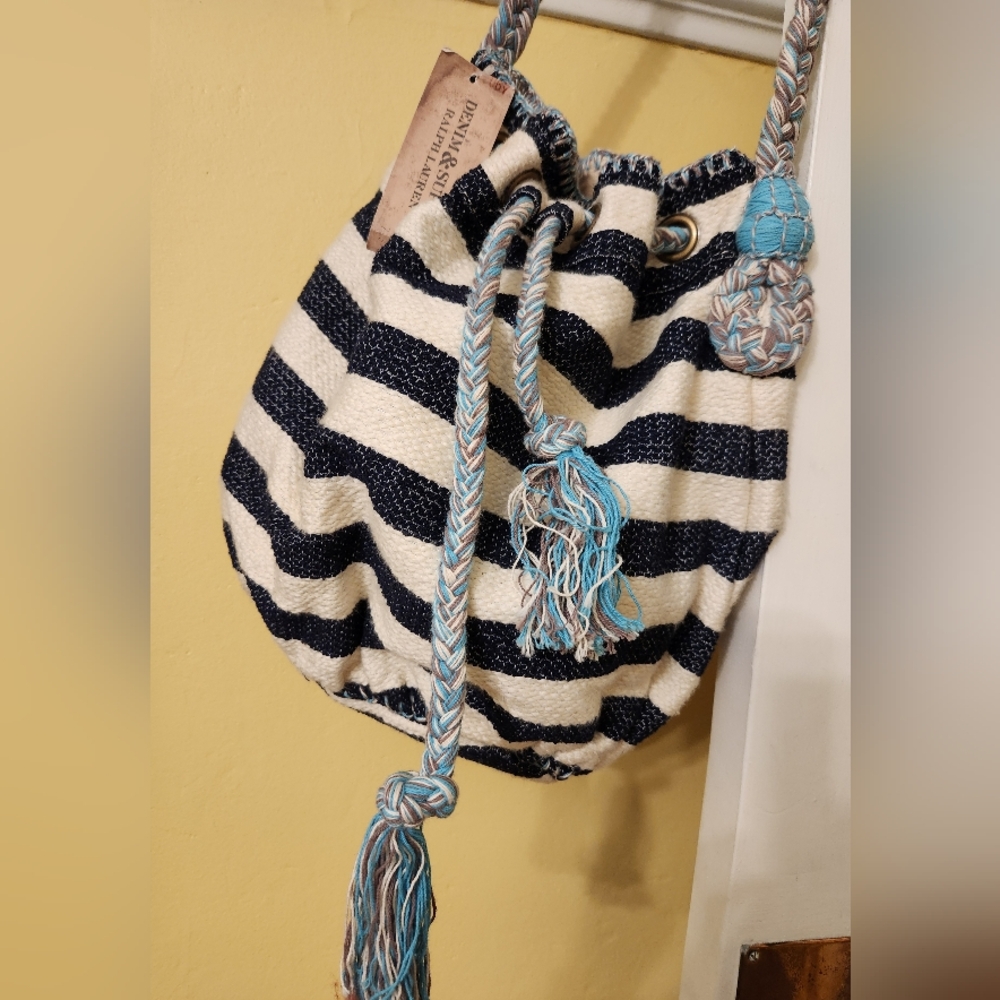 Boho cinch purse Denim & Supply by Ralph Lauren -NWT